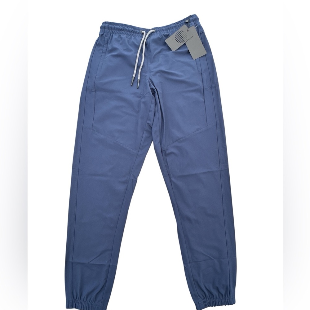 NWT Motion Men's Performance Joggers Blue Training Pants Size Small